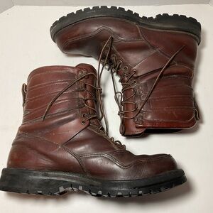 Danner 61270 Brown Leather Work Hunt Boots Lace Up